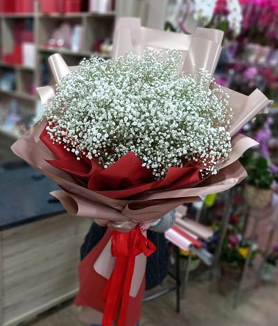 Букет цветов из: Гипсофила в Аносино